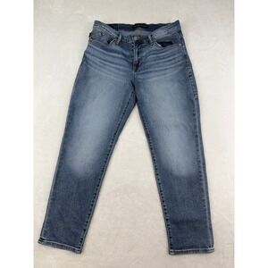 Rock & Republic Womens Denim Jeans Blue Straight Leg Size 10 30x28
